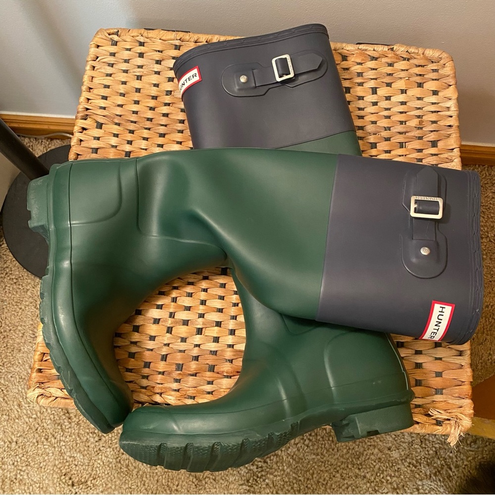 Hunter L Original Color Block Boots - image 3